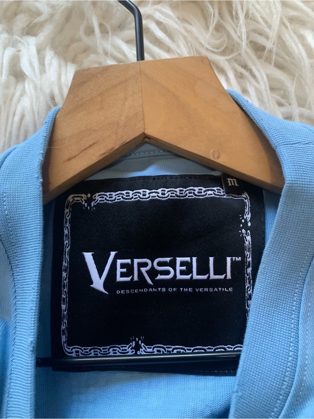 Men’s Short Sleeve Tee in Light Blue